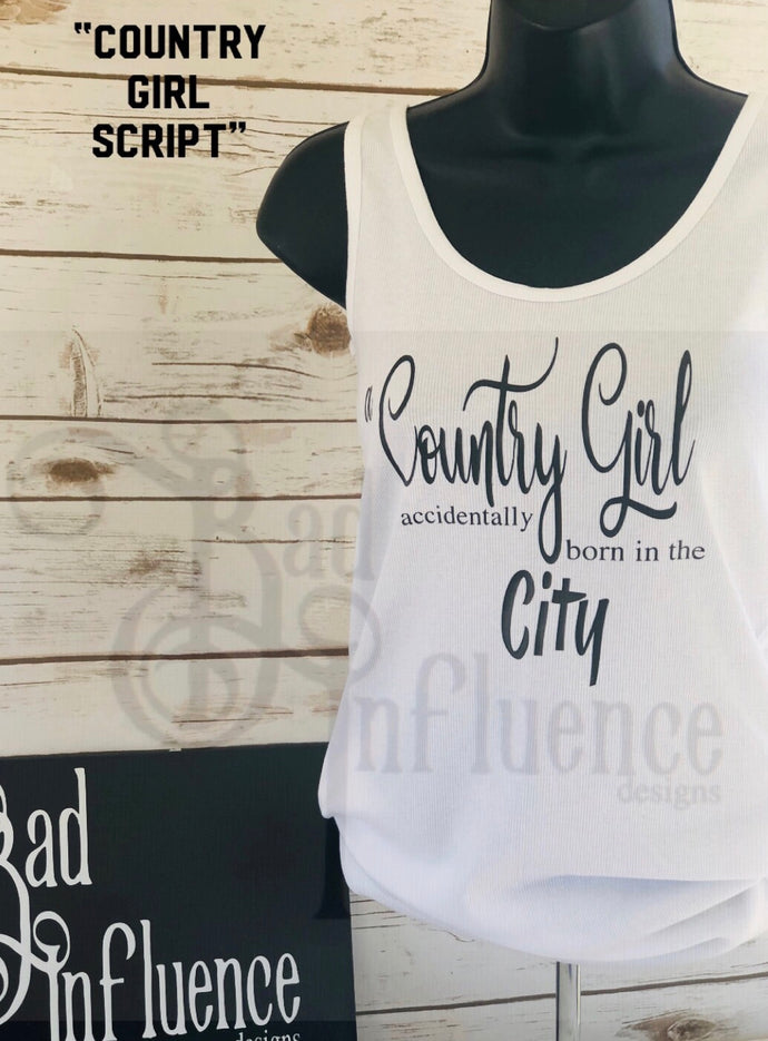 Country Girl Script